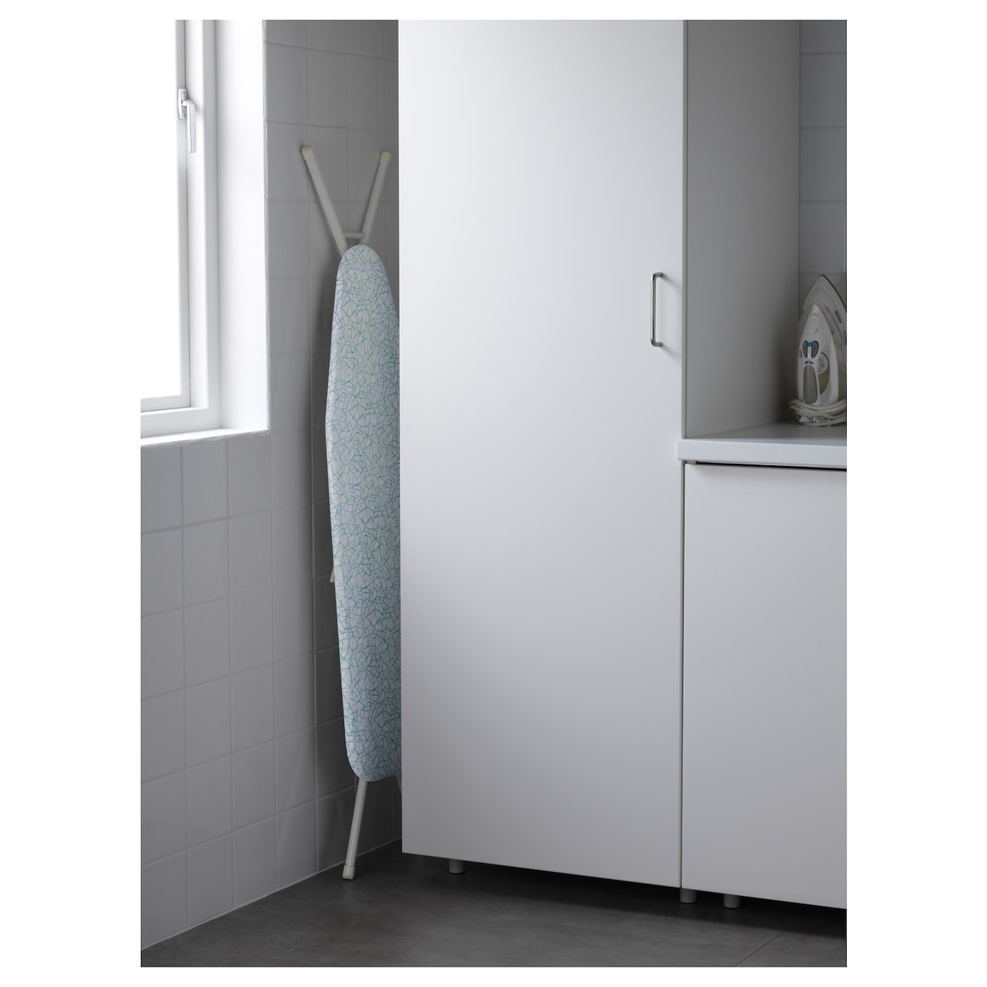 RUTER Ironing board, white, 108x33 cm