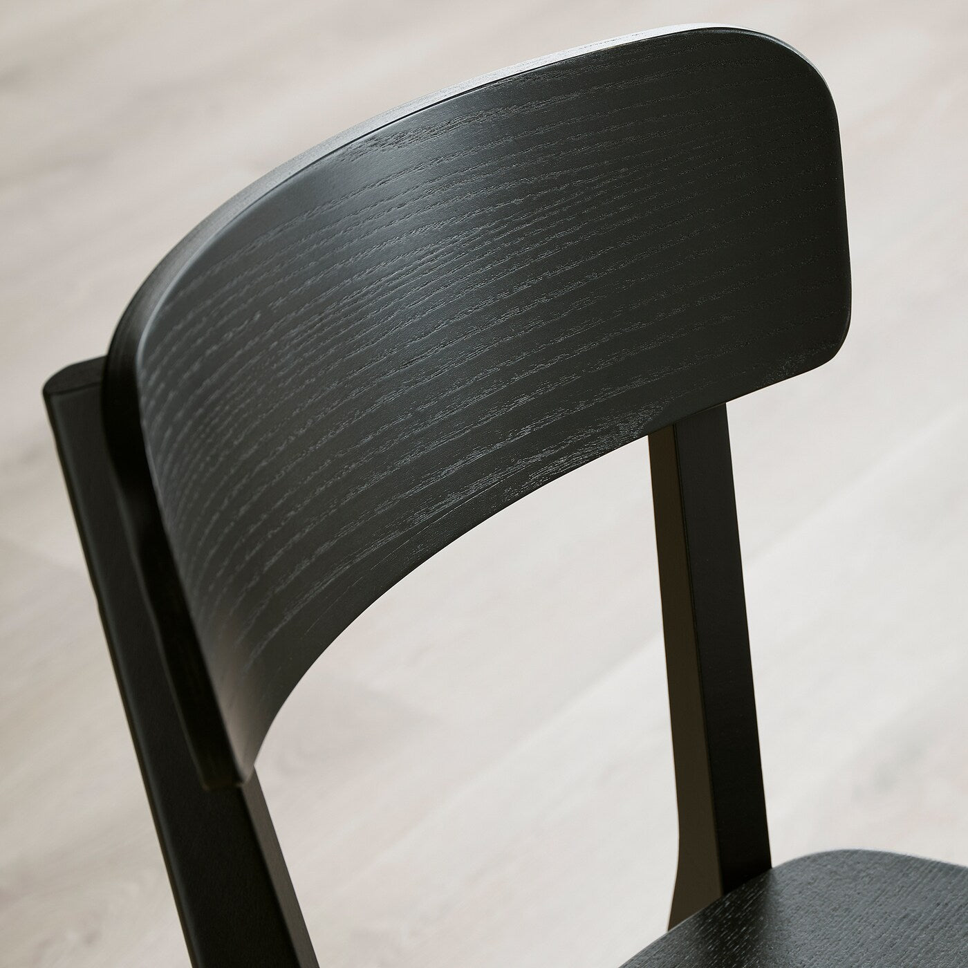 SKANSNÄS / LISABO Table and 4 chairs, light beech veneer/ash, 150/205 cm