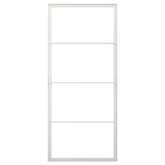 SKYTTA Sliding door frame, white, 102x231 cm