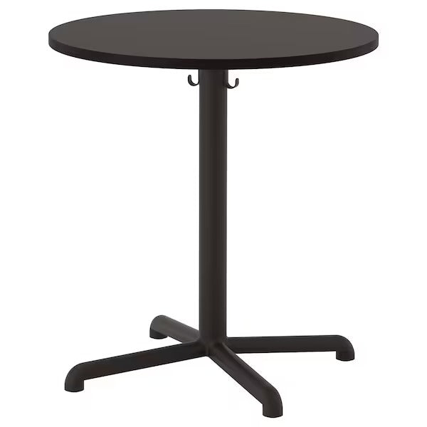 STENSELE Table, anthracite/anthracite, 70 cm