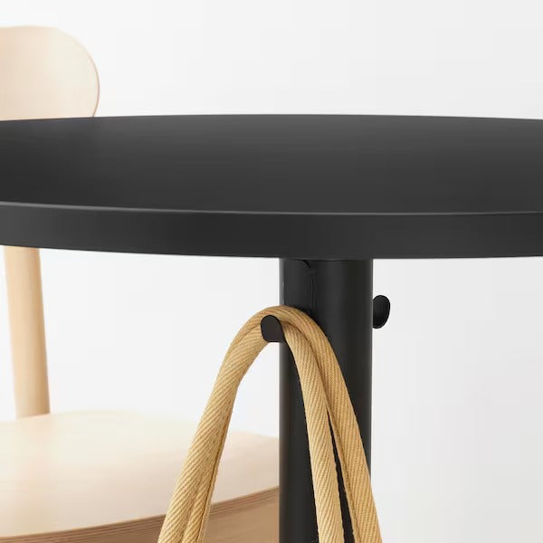 STENSELE Table, anthracite/anthracite, 70 cm