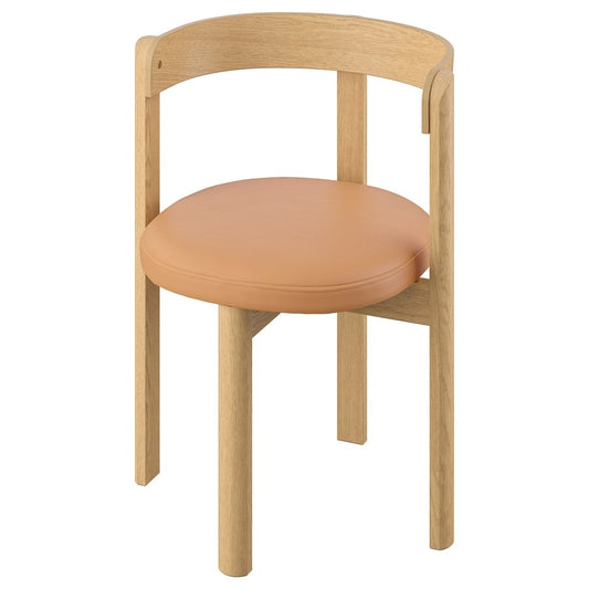 STOCKHOLM 2025 Chair, dark brown/leather