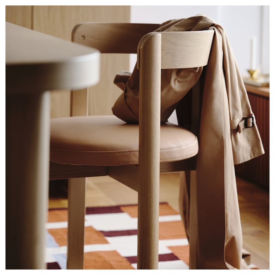 STOCKHOLM 2025 Chair, dark brown/leather