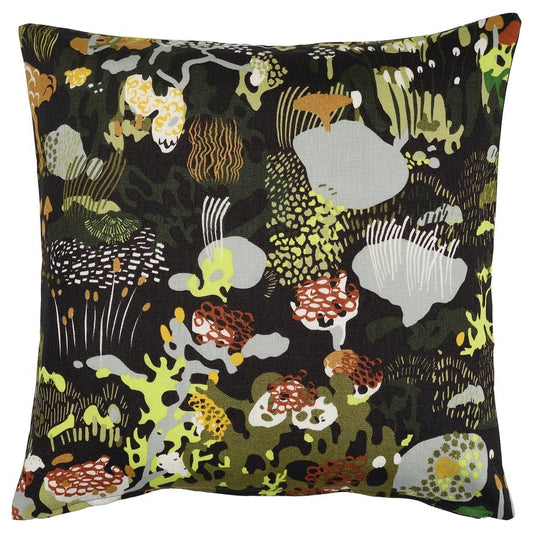 STOCKHOLM 2025 Cushion cover, black/multicolour, 50x50 cm