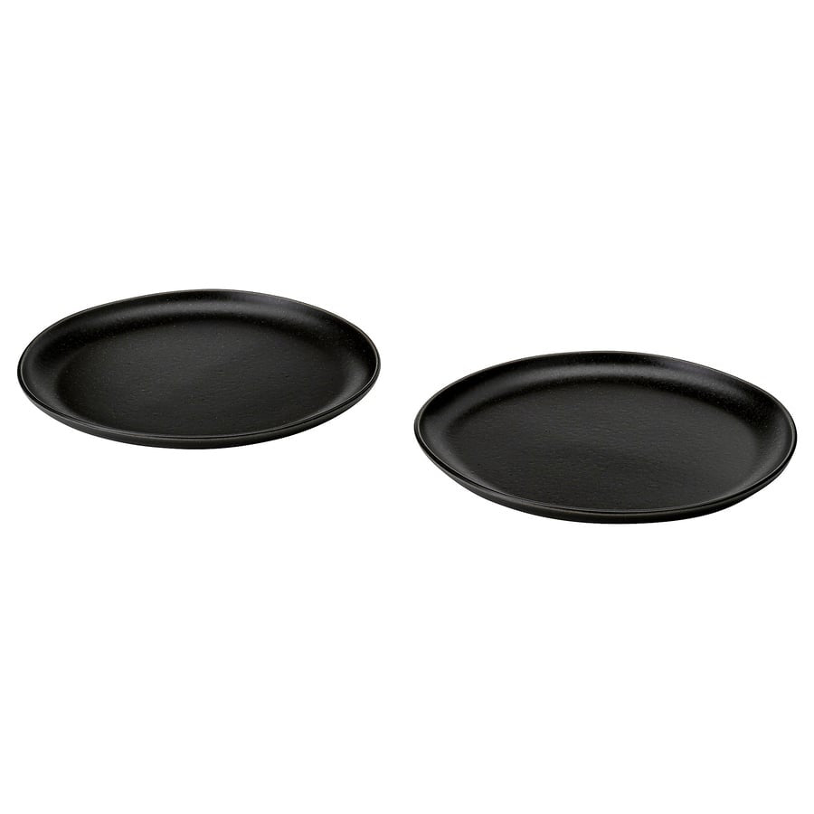 STOCKHOLM 2025 Plate, black, 26 cm