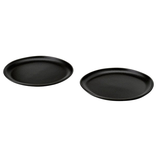 STOCKHOLM 2025 Plate, black, 26 cm