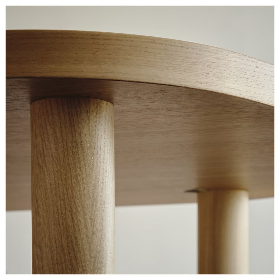STOCKHOLM 2025 Table, oak veneer/oak veneer, 230x90 cm