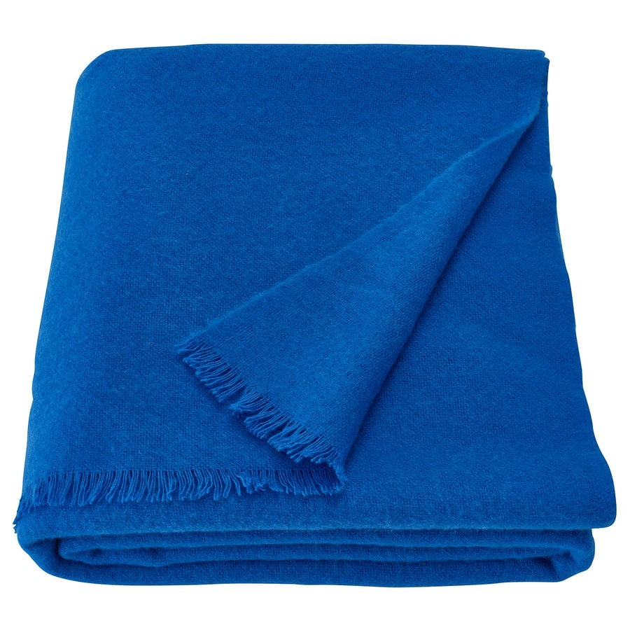 STOCKHOLM 2025 Throw, bright blue, 150x200 cm