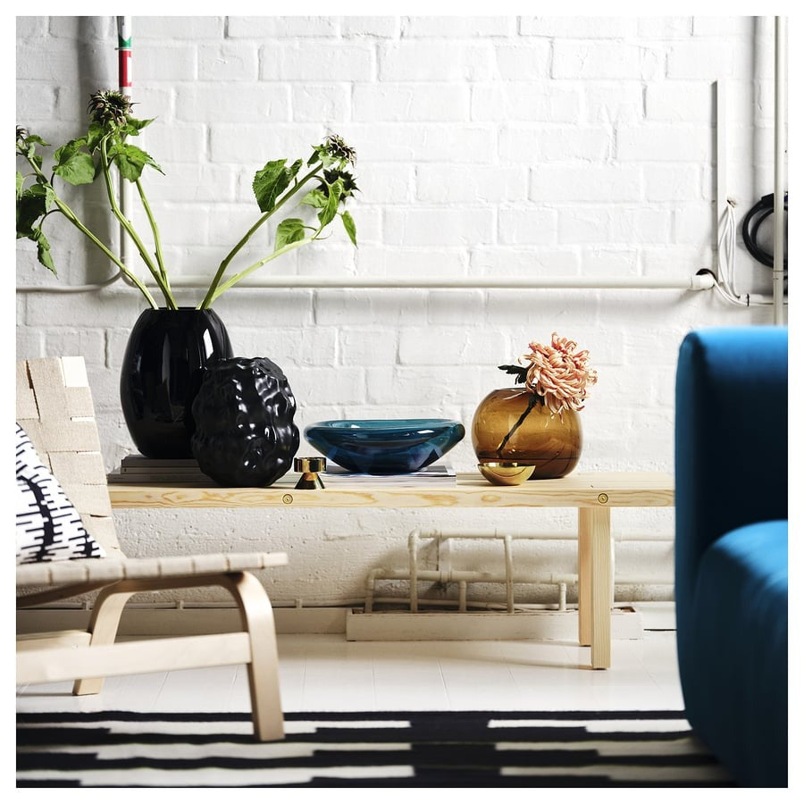 STOCKHOLM 2025 Vase, brown, 20 cm