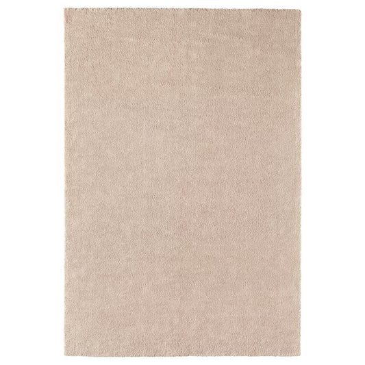 STOENSE Rug, low pile, off-white, 200x300 cm