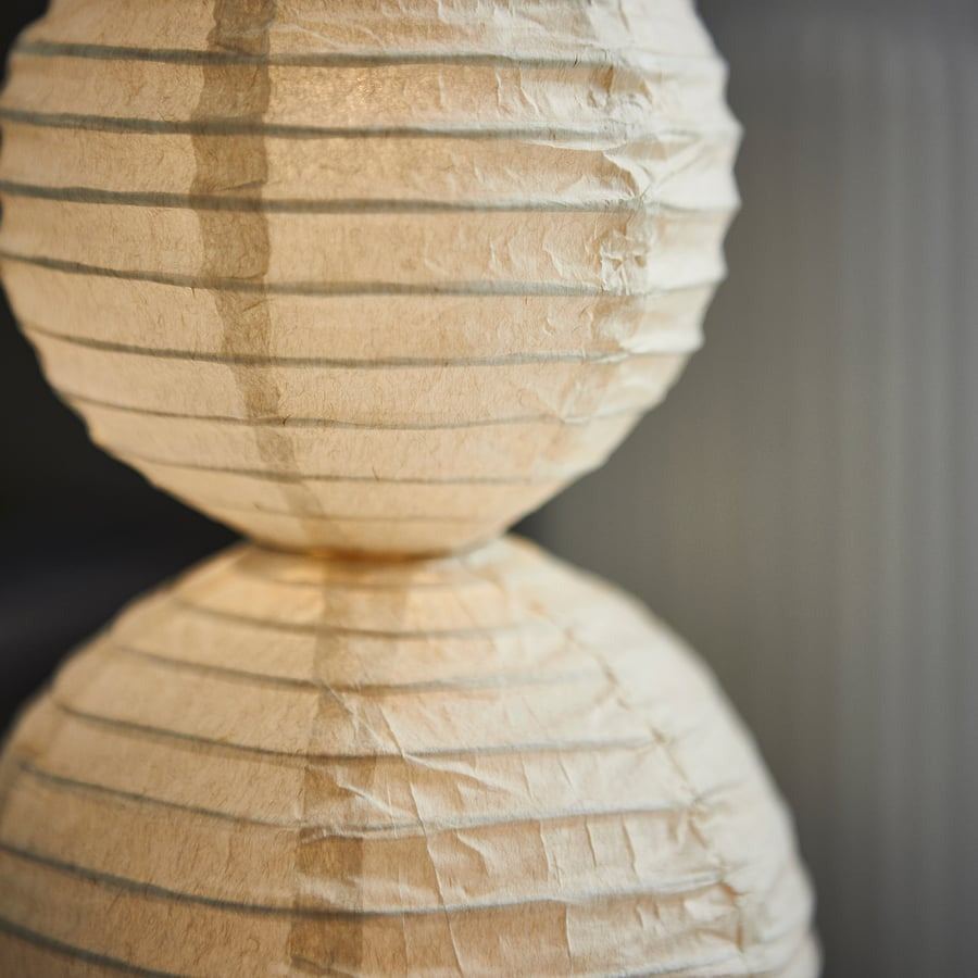 STRÅLA LED decorative table lamp, ball shaped battery-operated/white