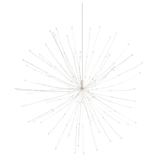 STRÅLA LED pendant lamp, sparkler/battery-operated