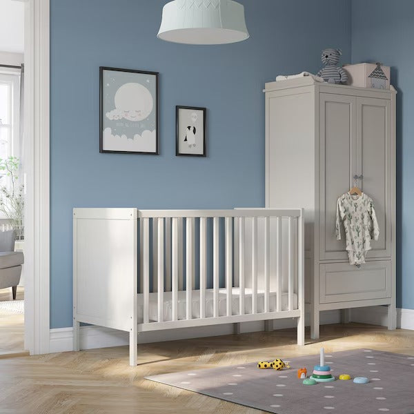 SUNDVIK Cot, white, 60x120 cm