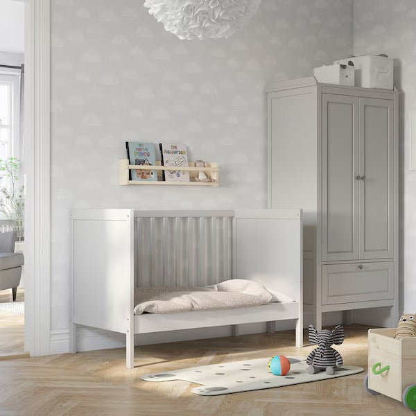 SUNDVIK Cot, white, 60x120 cm