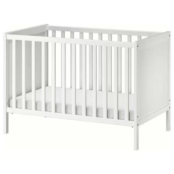 SUNDVIK Cot, white, 60x120 cm