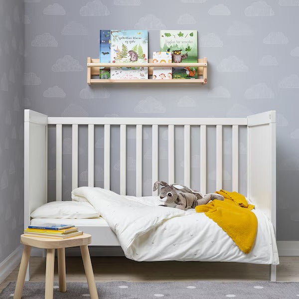 SUNDVIK Cot, white, 60x120 cm