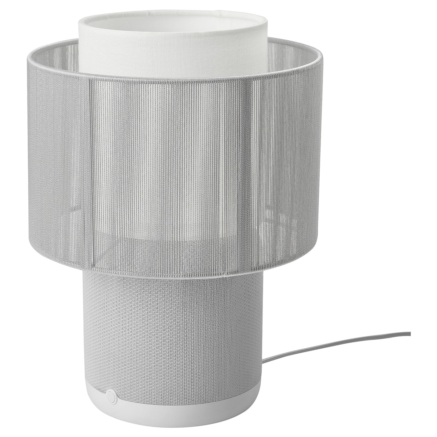 SYMFONISK Speaker lamp base with WiFi, white/smart