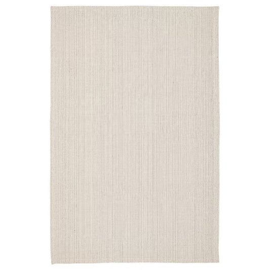 TIPHEDE Rug, flatwoven, natural/black, 120x180 cm