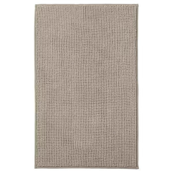 TOFTBO Bath mat, dark beige, 40x60 cm