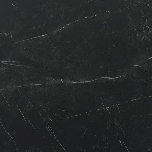 TOLKEN Countertop, black marble effect/foliated board, 102x49 cm