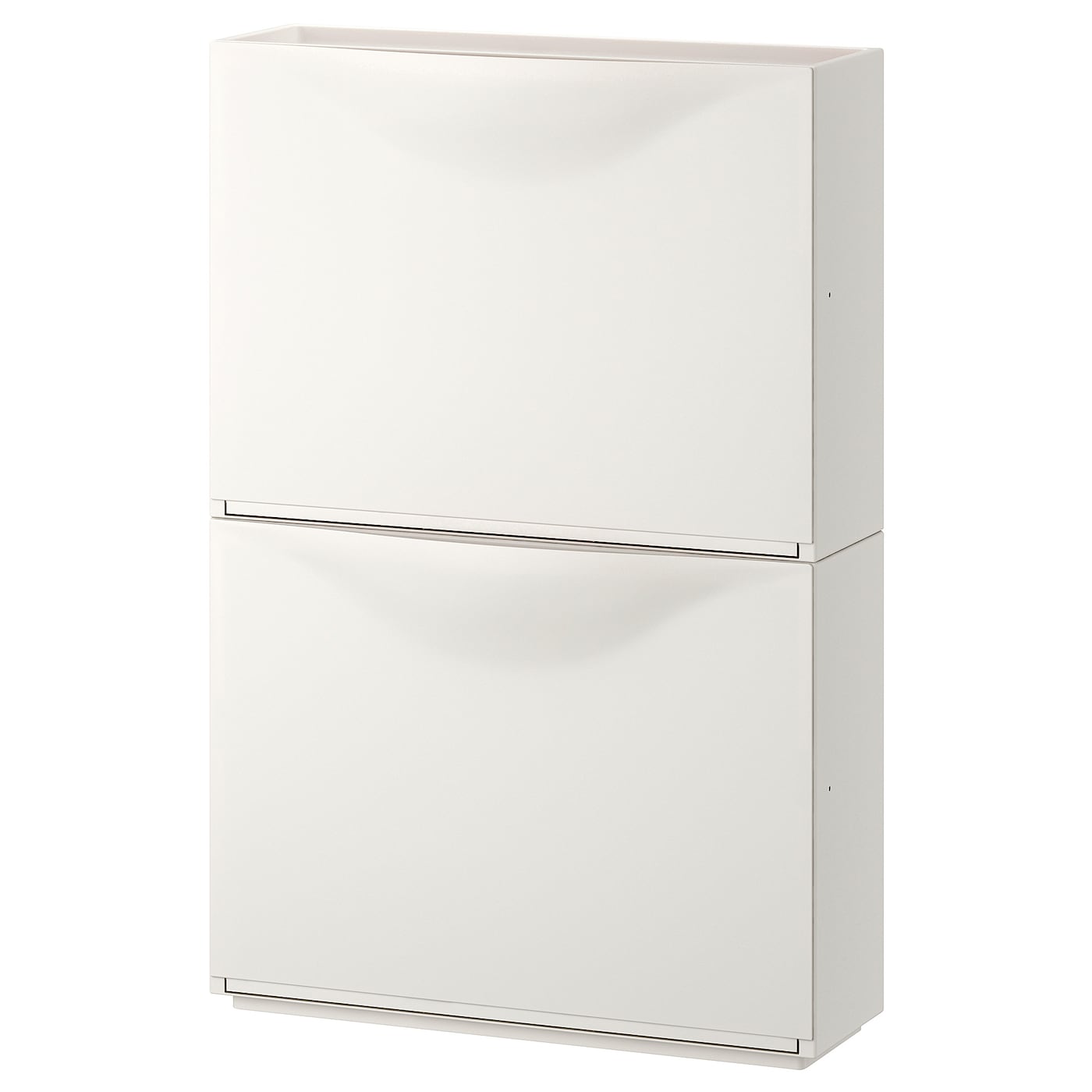 TRONES Shoe cabinet/storage, white, 52x18x39 cm