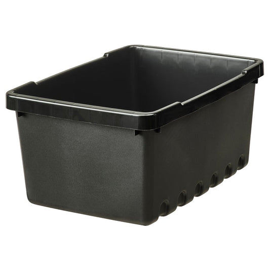 UPPSNOFSAD Storage box, black, 25x17x12 cm/3.5 l