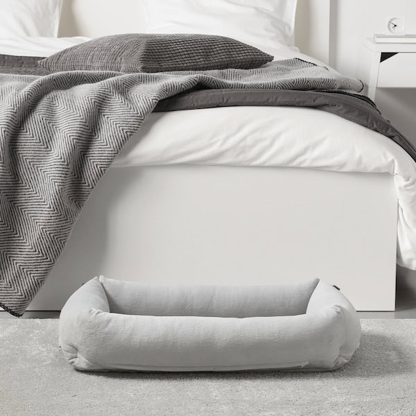 UTSÅDD Dog bed - light grey M