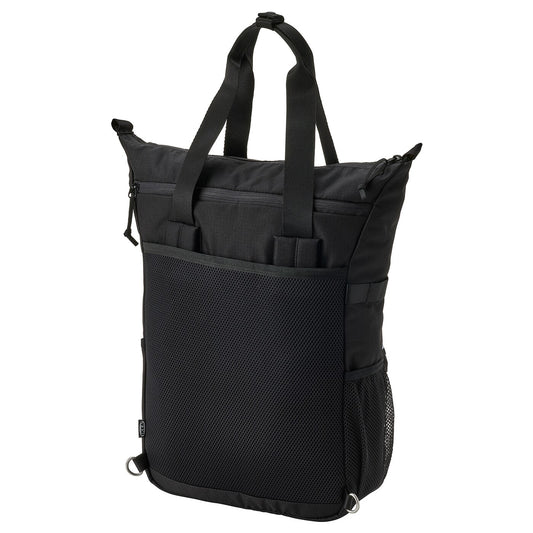 VÄRLDENS Backpack, black, 31x15x49 cm/26 l