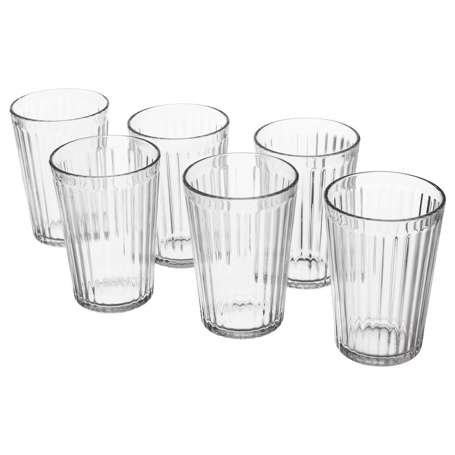 VARDAGEN Glass, clear glass, 31 cl