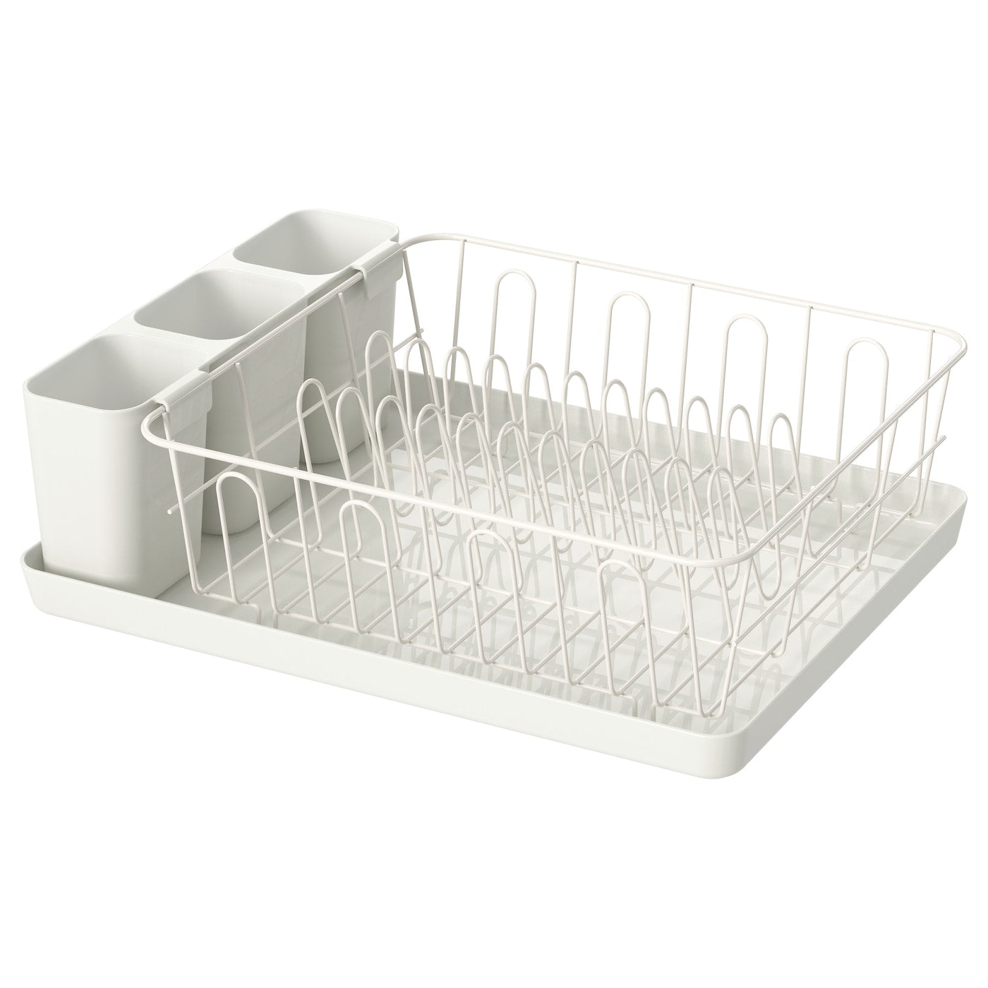 VARIERA Dish drainer, white, 42x30 cm