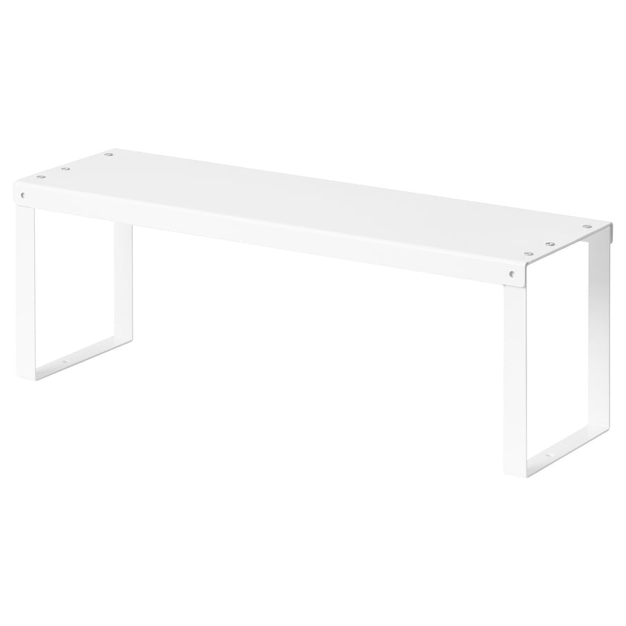 VARIERA Shelf insert, white, 45.5x14x16 cm