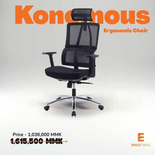 ERGOTREND Konomous Ergonomic Health Chair, Konomous Model