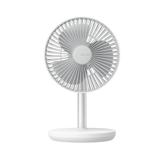 JISULIFE Table Fan life7 , 8000 mAh , white