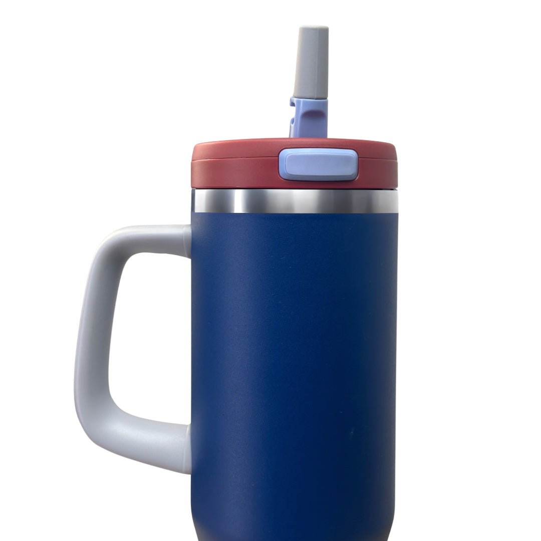 SiMLUX Tumbler Cup with Flip Straw