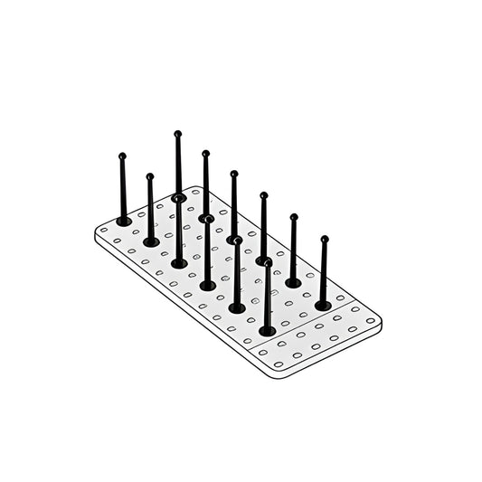 SiMLUX Pegboard Rack
