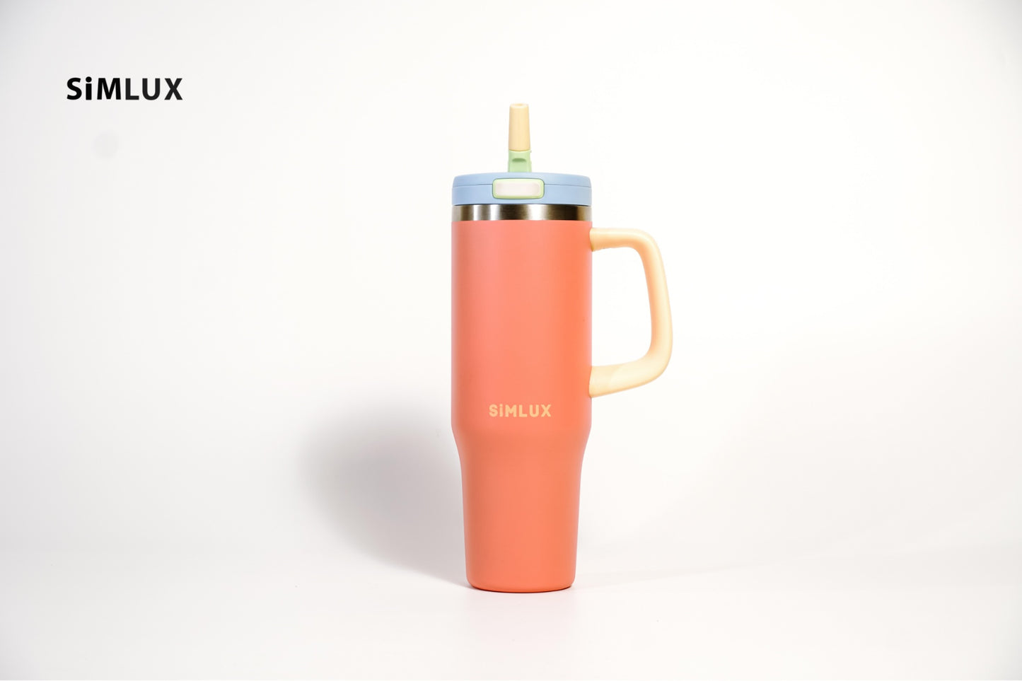 SiMLUX Tumbler Cup with Flip Straw