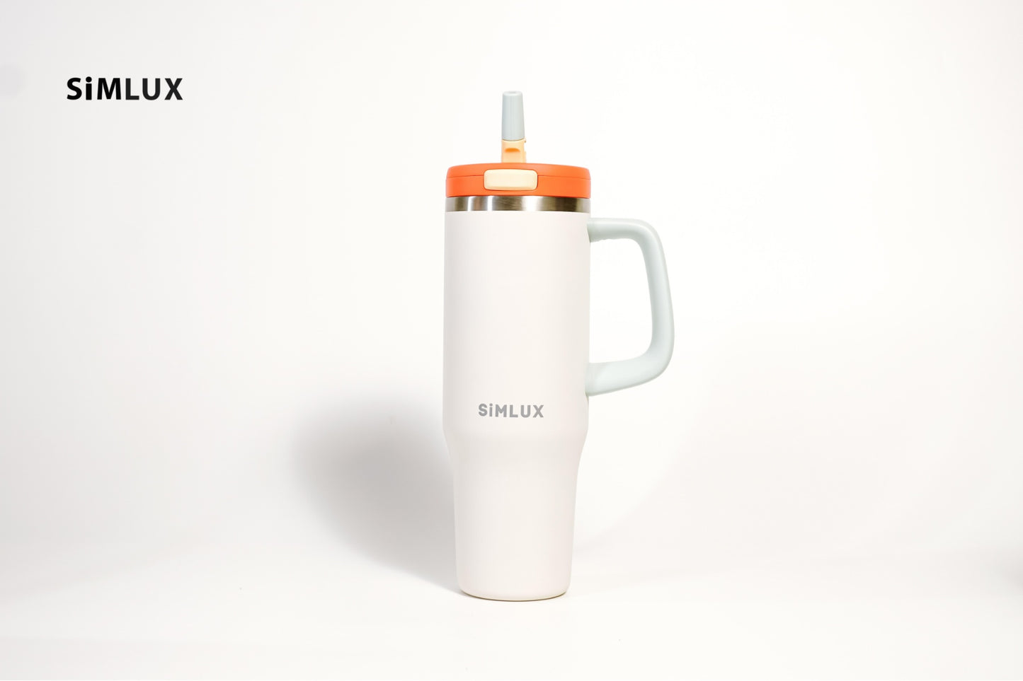 SiMLUX Tumbler Cup with Flip Straw