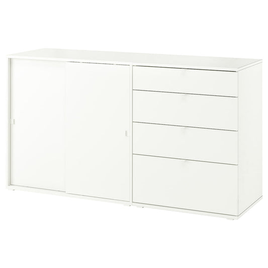 VIHALS Storage combination, white, 165x47x90 cm  6,580THB