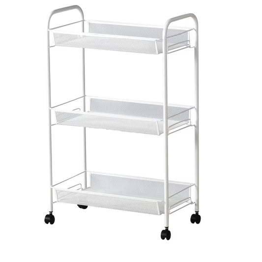HORNAVAN Trolley, white, 26x48x77 cm