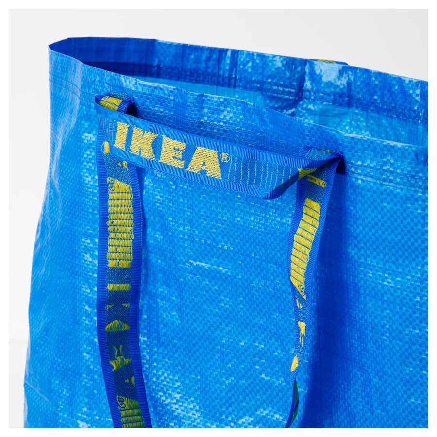 FRAKTA
Carrier bag,medium, blue, 45x18x45 cm/36 l