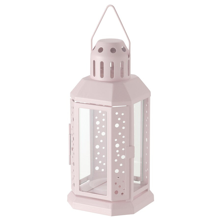 ENRUM Lantern for tealight, in/outdoor, 22 cm