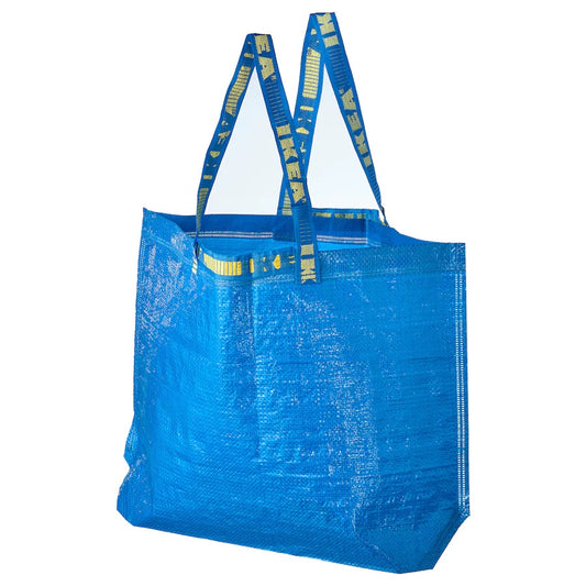 FRAKTA
Carrier bag,medium, blue, 45x18x45 cm/36 l