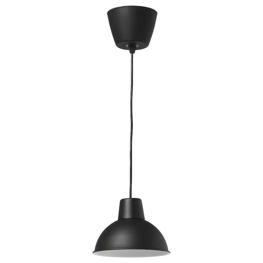 SKURUP Pendant lamp, black, 19 cm