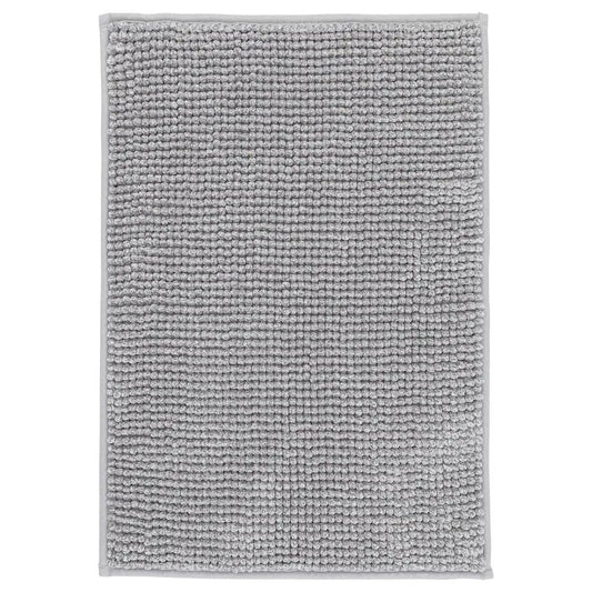 TOFTBO Bath mat, grey-white mélange, 40x60 cm