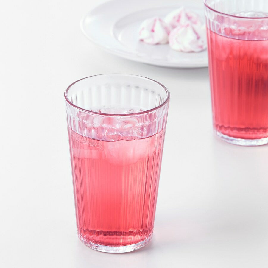 VARDAGEN Glass, clear glass, 43 cl, 6 pieces